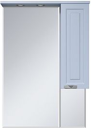 Misty Зеркальный шкаф Терра 70 R серый – фотография-1